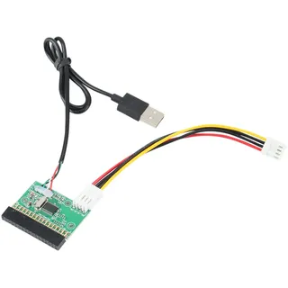 Oikabio Diskettenlaufwerk-Anschluss 1,44 MB 3,5 , 34, 34P USB Kabeladapter, PCB, PC, USB Diskette, U Diskette