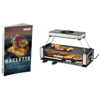 UNOLD Raclette Smokeless Bundle inkl. Raclette Buch Deluxe