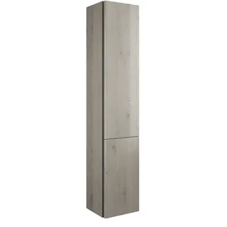 Burgbad Badu Hochschrank 35 cm 2 Türen Weiß