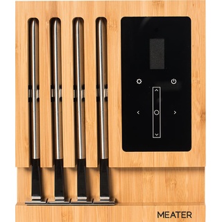 Meater Plus Block Kabelloses Thermometer Bluetooth/WLAN mit 4 Fühlern