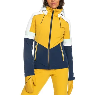 Roxy Chic Isolierte Damen Skijacke XS - Gelb