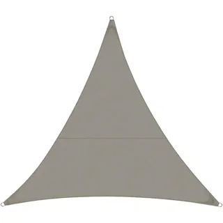 casa pura Wasserabweisendes Sonnensegel dreieckig 360 x 360 x 510 cm Grau