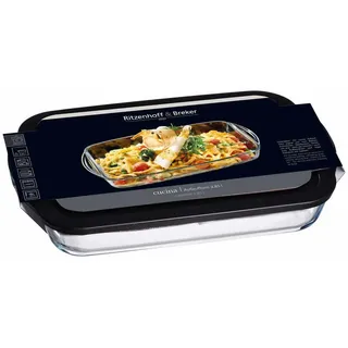 Ritzenhoff & Breker Auflaufform Cucina 3,85 l Rechteckig Schwarz