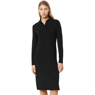 Blusenkleid MARC O'POLO "aus Viskose-Modal-Mix" Gr. XS, Normalgrößen, schwarz Damen Kleider Freizeitkleider