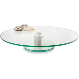 Leonardo Tortenplatte Turn, Klar, Glas, rund, Tischkultur & Servieren, Servierplatten