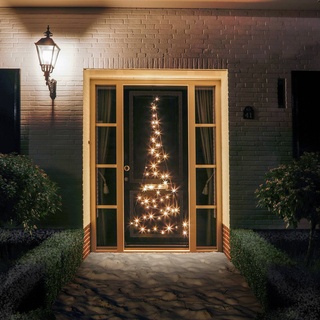 Tür-Weihnachtsbaum-Silhouette Fairybell 120 LEDs