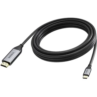 Vision USB-C auf HDMI Kabel 5 m Schwarz