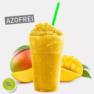 EmK Slush Sirup Mango Mambo - Slush Sirup - 5L, mit Fruchtsaftkonz., o. Farbstoffe 5L