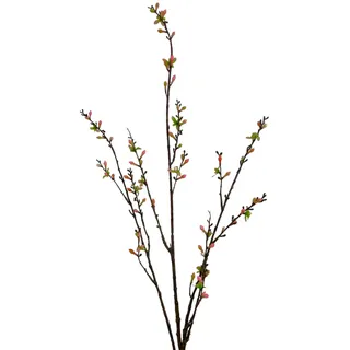 Unbekannt Künstlicher KIRSCHBLÜTENZWEIG ca 115 cm. Kirsch - Blüten - Knospen - AST, Zweig in PFIRSICH PINK 18606 25