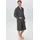 Unisex-Bademantel MY HOME Hausmäntel Gr XL grau anthrazit My Home Taschen Damen Herren Waffelpiqué