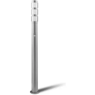Grafner Wegeleuchte Edelstahl 110,0 cm inkl. Bewegungsmelder silber