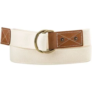 Levi's® Stoffgürtel MIXED MATERIAL WOVEN BELT weiß 90