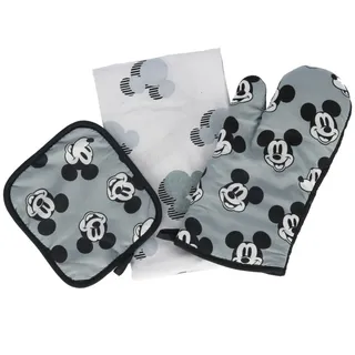 Disney Küchenset – Topflappen, Ofenhandschuh und Schürze für