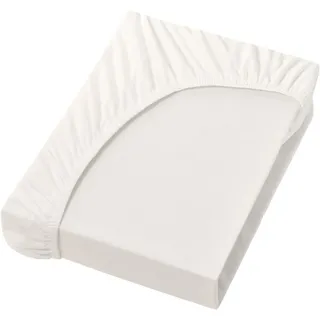 Formesse Bella Donna Jersey 90 x 190 - 100 x 220 cm wollweiss