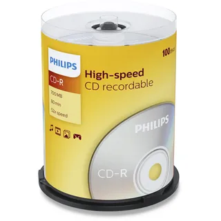 Philips CD-R 700MB 52x 100er Spindel