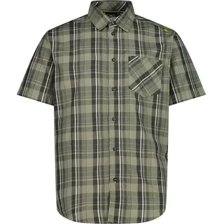 CMP Kurzarmhemd Grün 3XL