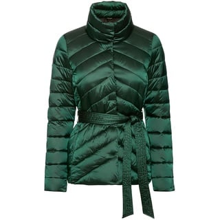 esmara® Damen Jacke mit Gürtel Lightweight (L(44/46), grün)