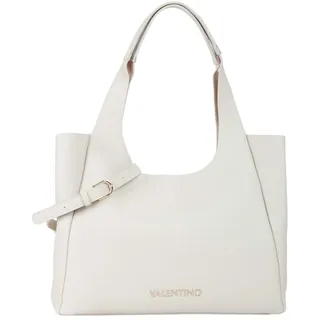 Valentino Futura Shopper Kunstleder Beige/Weiß
