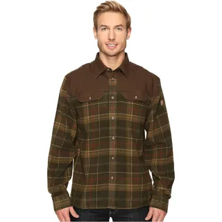 Fjällräven Herren Holzfällerhemd Granit, Green, M, 90339-620