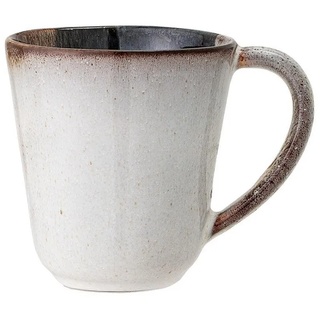 Bloomingville Tasse Jules, Steingut, 500 ml, aus Steingut, große Kaffeetasse, Teetasse, Kaffeepott, Becher