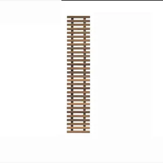 PRUJOY Holz-Blumenregal zum Aufhängen an der Wand, Blumen-Wandregal, Wandbehang, Gitter, Gartendekoration, Garten-Holzaufhänger (150 * 30cm)