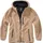 Teddyfleece Jacke Braun L