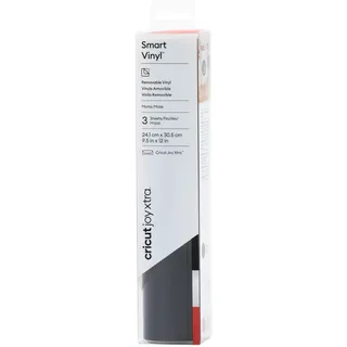 Cricut cricut™ Joy Xtra Smart Vinyl Elegance Vinylfolie wiederablösbar farbsortiert 24,1 x 30,5 cm, 3 St.