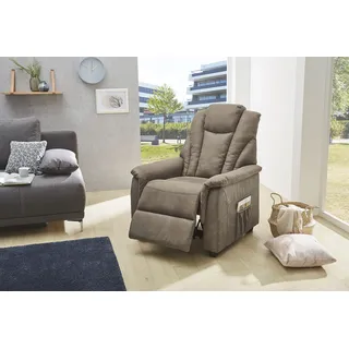 Jockenhöfer TV-Sessel Frankfurt Federkern 86 x 113 x 87 cm Braun mit Liegefunktion