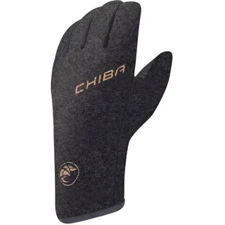 Chiba All Natural Glove Light Schwarz S