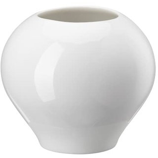 Flower Minis Weiß Vase kugelförmig