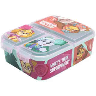 Stor Lunchbox "Paw Patrol" in Bunt - (B)18 x (H)13,5 x (T)5,5 cm