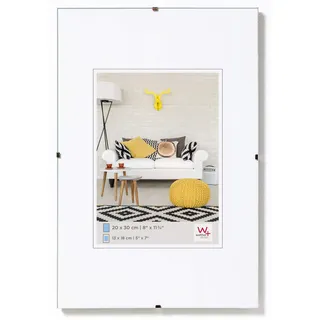 walther design Bilderrahmen Klarglas 30x30 cm 4er Set