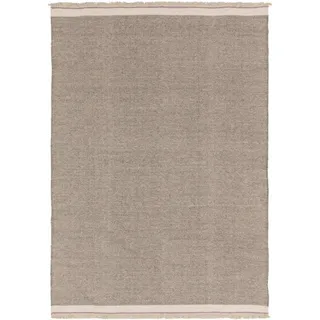 benuta Karla Wollteppich 200 x 300 cm Grau