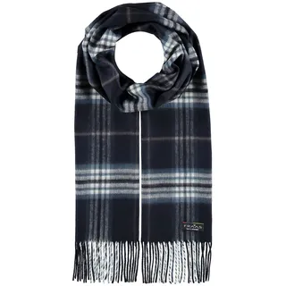 FRAAS Schal Cashmink® Scarf with Plaid Blue
