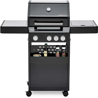3-Brenner Gasgrill FALCON 311 mit Infrarotbrenner, Gussrost, 12 kW
