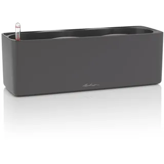 LECHUZA Cube Triple 14 x 39,5 x 13,5 cm Basaltgrau