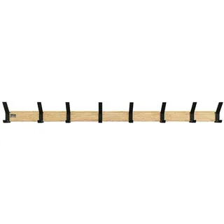 Home Deluxe Garderobenleiste Stripe Braun Bambus