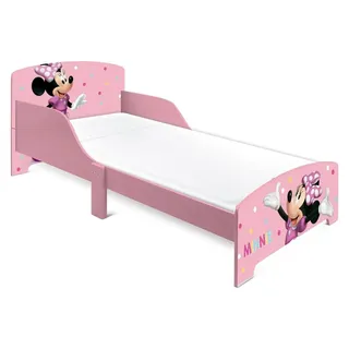 Arditex Kinderbett Disney Minnie Mouse 70 x 140 cm Holz rosa