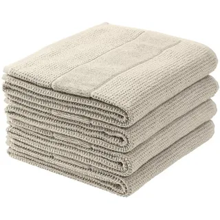 SCHIESSER Turin Handtuchset 4-tlg. beige