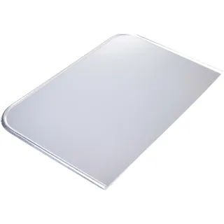 Aqbau® Kaminofen Bodenplatte - Bodenschutz für Feuerstellen, Kaminplatte, Kaminbodenplatte Ofen-Bodenblech Kaminöfen - Robuste Unterlegplatte - Pulverbeschichtung Stahl (Verzinkt, 50 x 66 cm)