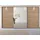 368 x 214 x 68 cm Beige/Braun