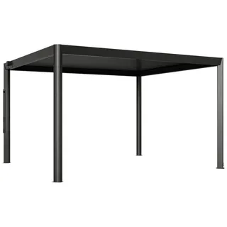 primeyard Pergola Luma Deluxe Terrassenüberdachung aus Aluminium mit Lamellendach 4x3,5 m