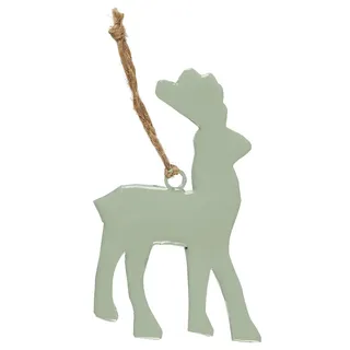 IB Laursen Kleine Figur zum Hängen, Rentier grün
