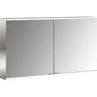 Emco, Spiegelschrank + Badezimmerspiegel, prime 2 Lichtspiegelschrank, 1200 mm, 2 Türen, Aufputzmodell, IP 20, mit Lichtpaket