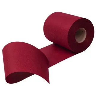 Sensalux Tischläufer Sensalux Tischläufer, stoffähnliches Vlies, Farbe + Breite wählbar rot 15 cm x 2500 cm x 0 mm