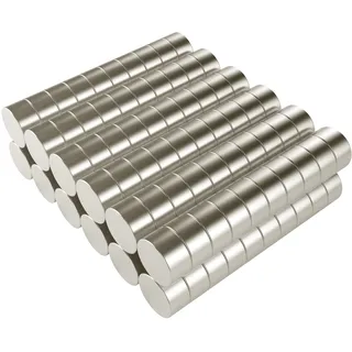 Magnetpro 120 Stück Scheibe Magnete 6x3 mm, Mini Magnete für Magnettafel, Whiteboard, Tafel, Pinnwand, Kühlschrank
