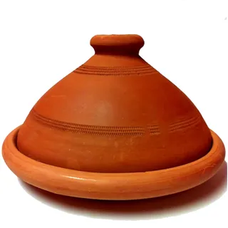 Marrakesch Orient & Mediterran Interior Marokkanische Tajine Tuareg Kochtopf 35 cm rund