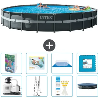 Ultra Xtr Pool Rund - 732x132 Cm - 9-teilig  S651