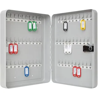 Wedo Schlüsselkasten 28,8 x 37,0 x 9,4 cm Grau