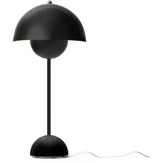 &Tradition - FlowerPot Tischleuchte VP3, schwarz matt